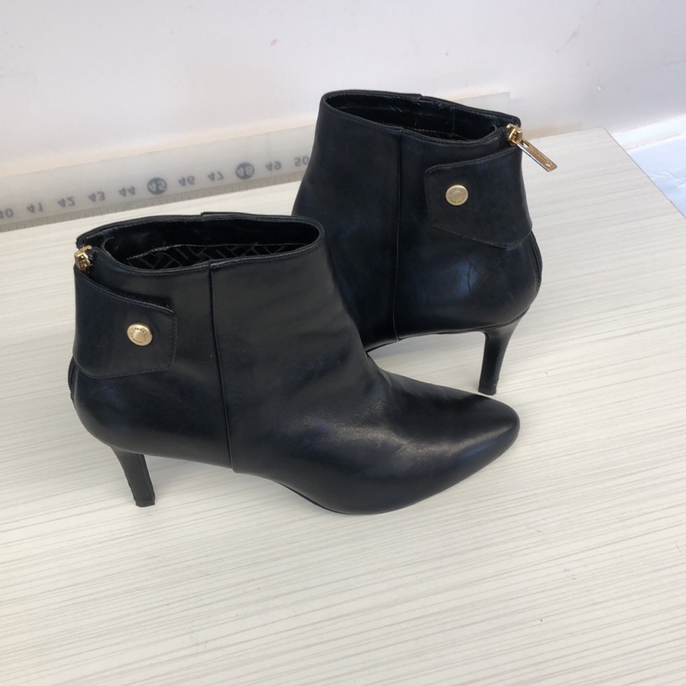 Cole HAAN Excellent pre-owned ankle boots black (CHA2121) MW size 9.5 - Picture 3 of 12